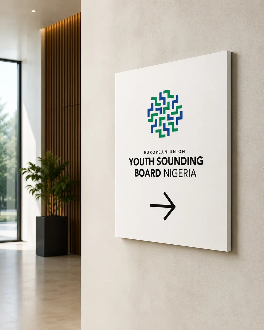 YSB Nigeria event signage